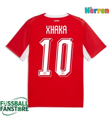 Schweiz Granit Xhaka #10 Replik Heimtrikot WM 2026 Kurzarm
